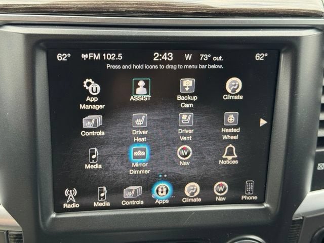 2017 RAM 1500 Limited Crew Cab 4x4 5'7" Box