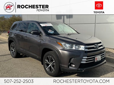2019 Toyota Highlander Hybrid LE AWD