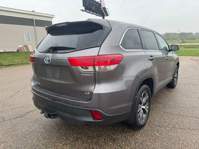2019 Toyota Highlander Hybrid LE AWD