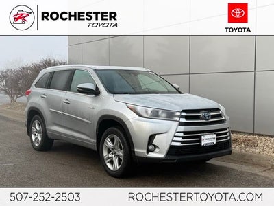 2017 Toyota Highlander Hybrid Limited AWD
