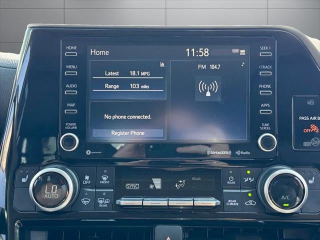 2022 Toyota Highlander XLE AWD