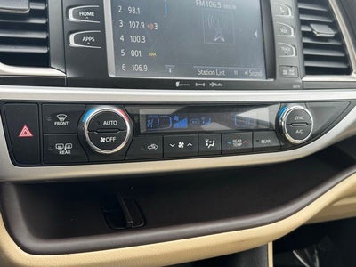 2017 Toyota Highlander XLE AWD