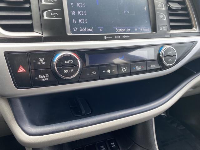 2019 Toyota Highlander XLE AWD