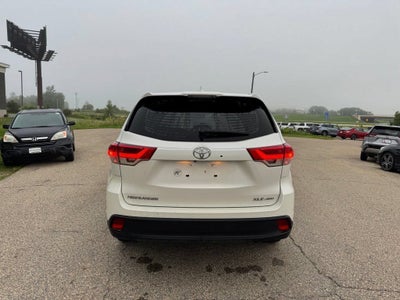 2019 Toyota Highlander XLE AWD
