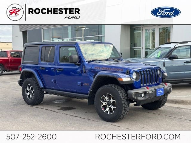 2020 Jeep Wrangler Unlimited Rubicon w/ Heated Steering Wheel + Navigation