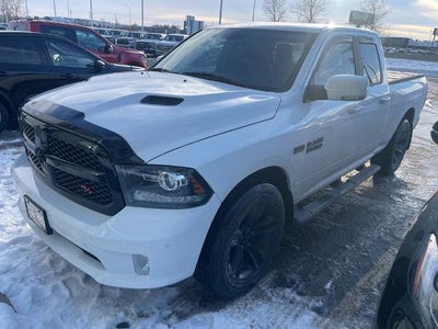 2018 RAM 1500 Night w/ Power Moonroof + Navigation
