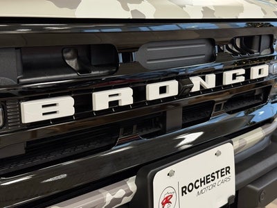2025 Ford Bronco Outer Banks w/Custom Camo Wrap!