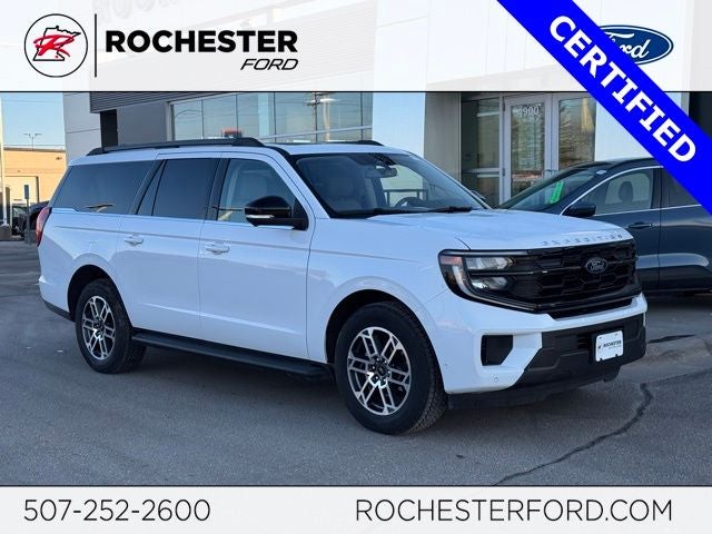 2025 Ford Expedition Max Active w/ Panoramic Moonroof + 8 Passenger Seating (2nd R