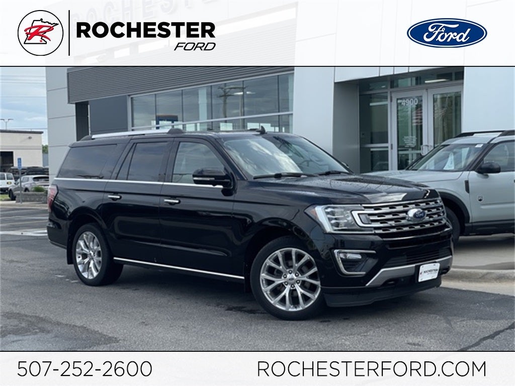 2018 Ford Expedition Max Limited w/ Panoramic Moonroof + 360 Camera