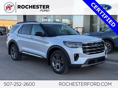 2025 Ford Explorer Active w/ Panoramic Moonroof + Heated Steering Wheel