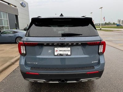 2026 Ford Explorer Active w/Fixed Glass Roof + Heated Steering Wheel