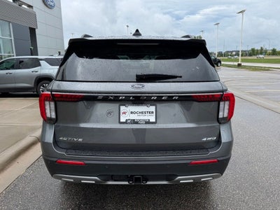 2026 Ford Explorer Active w/Heated Steering Wheel + Glass Roof