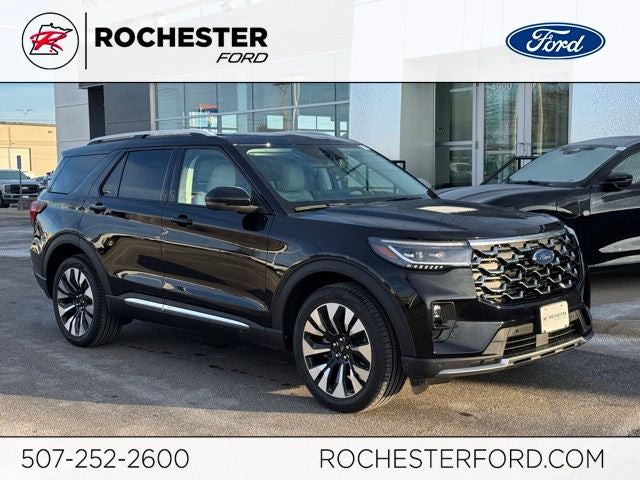 2026 Ford Explorer Platinum w/Fixed Glass Roof + Keyless Entry Keypad