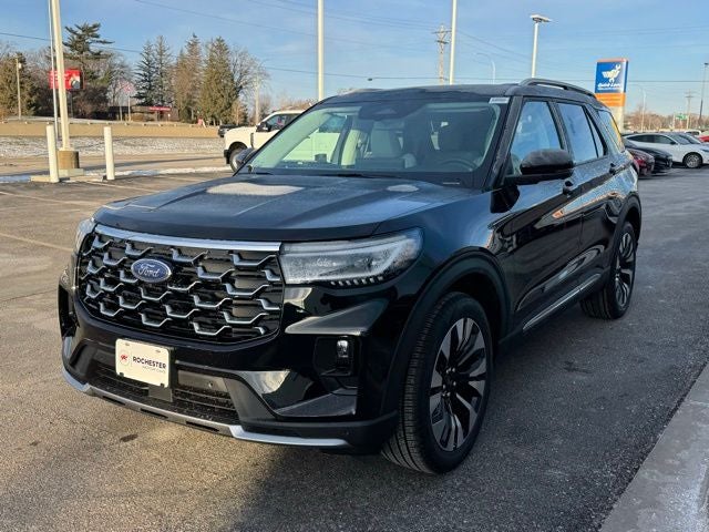 2026 Ford Explorer Platinum w/Fixed Glass Roof + Keyless Entry Keypad