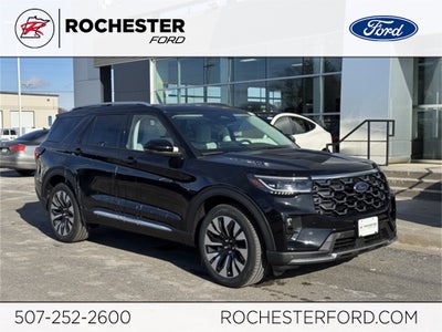 2026 Ford Explorer Platinum w/Glass Roof + Massaging Seats