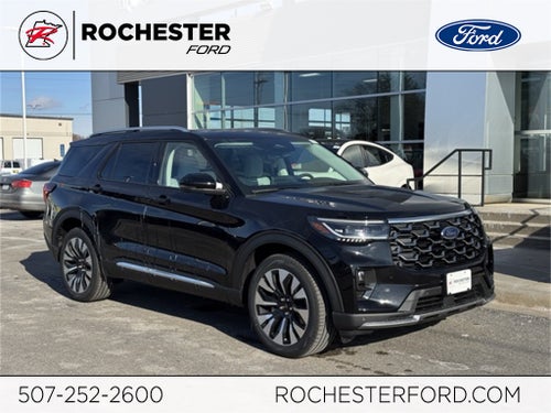 2026 Ford Explorer Platinum w/Glass Roof + Massaging Seats