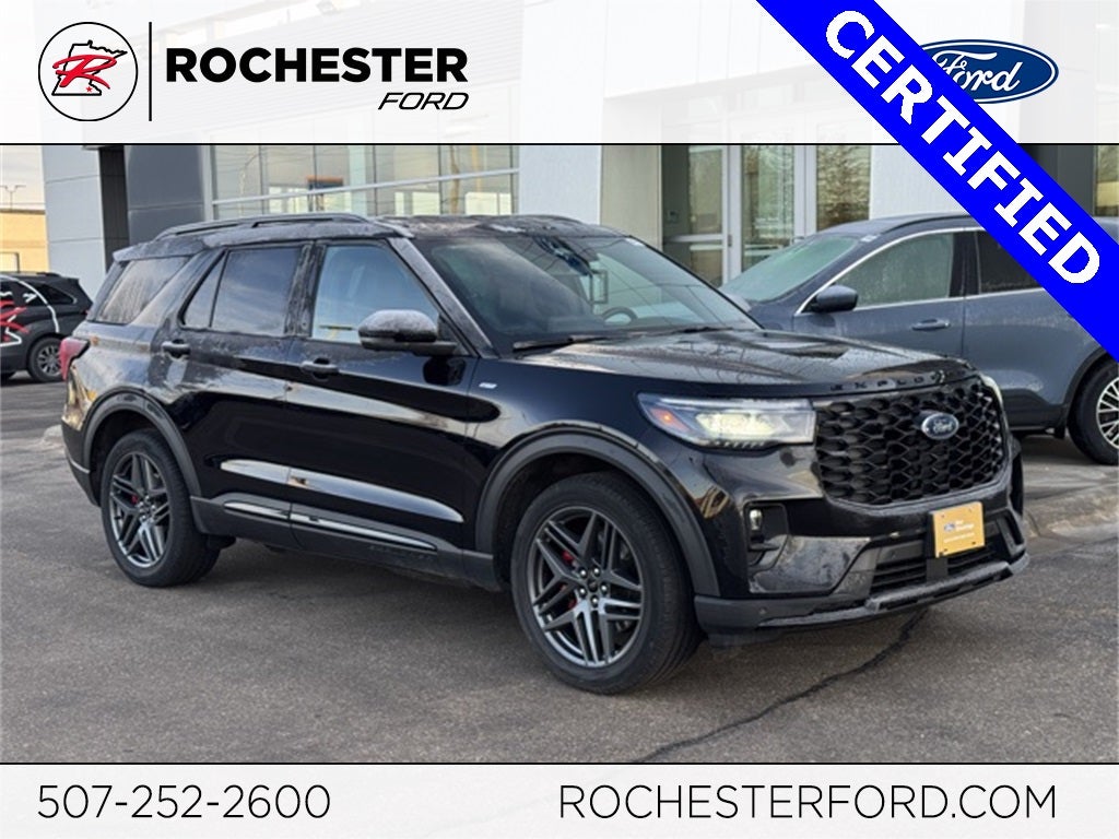 2025 Ford Explorer ST-Line w/ Heated Steering Wheel + Massaging Seats