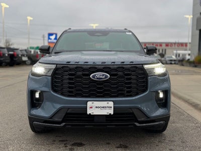 2026 Ford Explorer ST-Line w/Glass Roof + Heated Second Row Seats