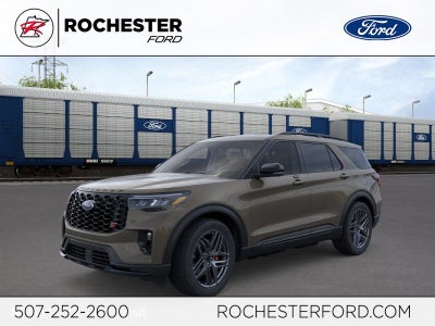 2026 Ford Explorer ST w/Fixed Glass Roof + Keyless Entry Keypad