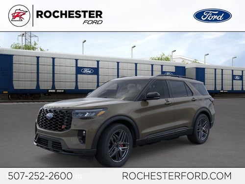 2026 Ford Explorer ST w/Fixed Glass Roof + Keyless Entry Keypad