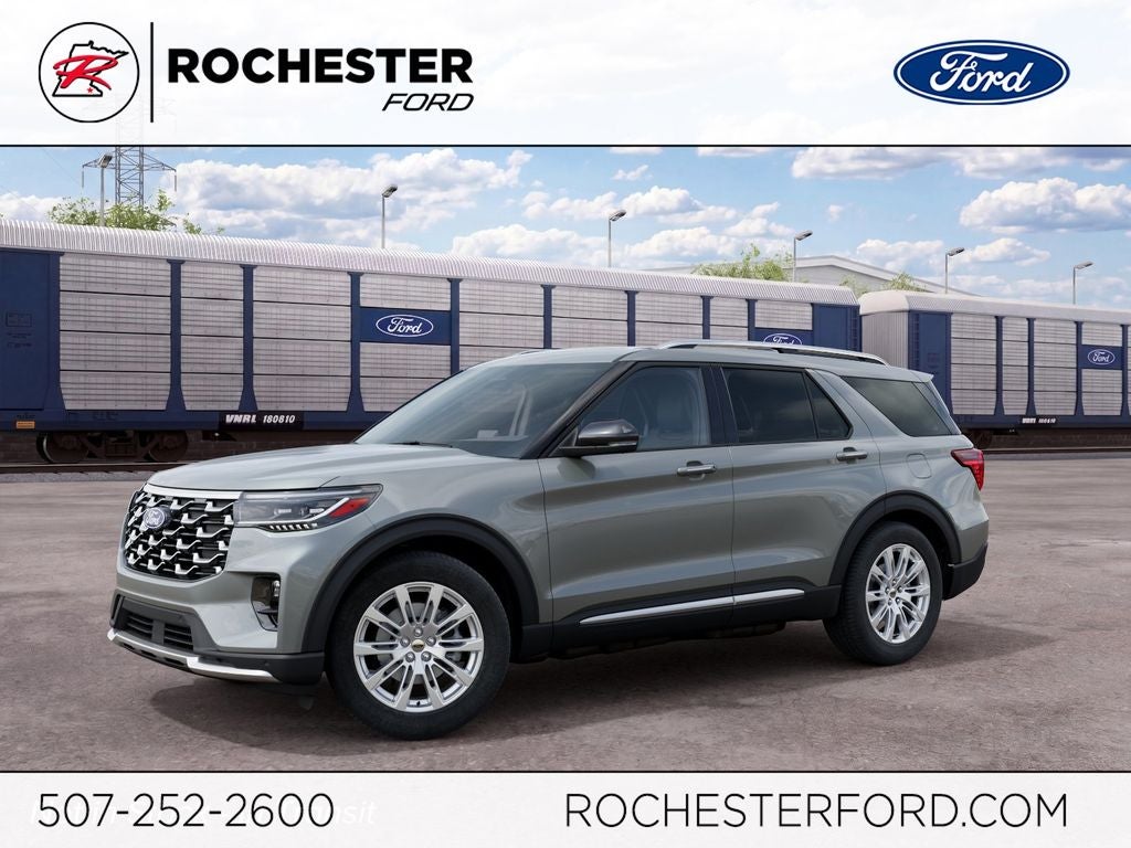 2027 Ford Explorer Platinum w/Panoramic Vista Roof + Ultimate Pkg