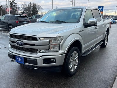 2019 Ford F-150 Platinum w/ Twin Panel Moonroof + Massaging Seats