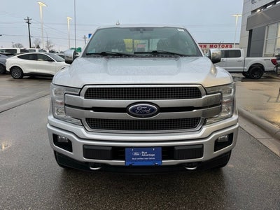 2019 Ford F-150 Platinum w/ Twin Panel Moonroof + Massaging Seats