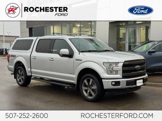 2016 Ford F-150 Lariat w/ Twin Panel Moonroof + 360 Camera