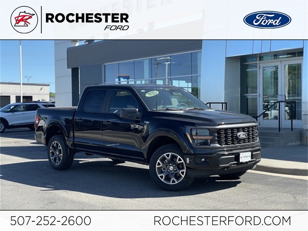 2024 Ford F-150 STX w/12&quot; Touchscreen + Blind Spot Detection