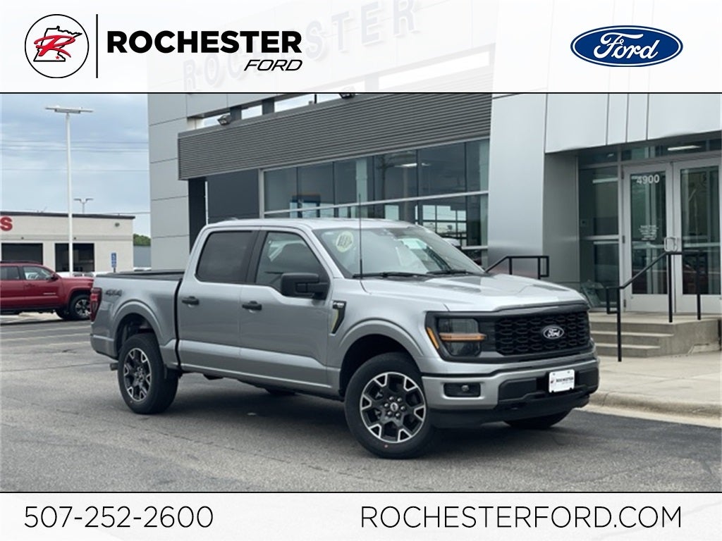 2024 Ford F-150 STX w/Blind Spot Detection + 12&quot; Touchscreen