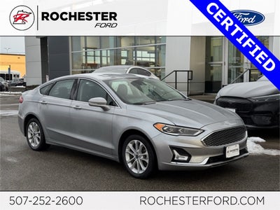 2020 Ford Fusion Energi Titanium w/ Heated Steering Wheel + Navigation