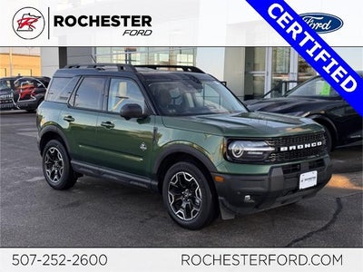 2025 Ford Bronco Sport Outer Banks w/ Power Moonroof + Heated Steering Wheel