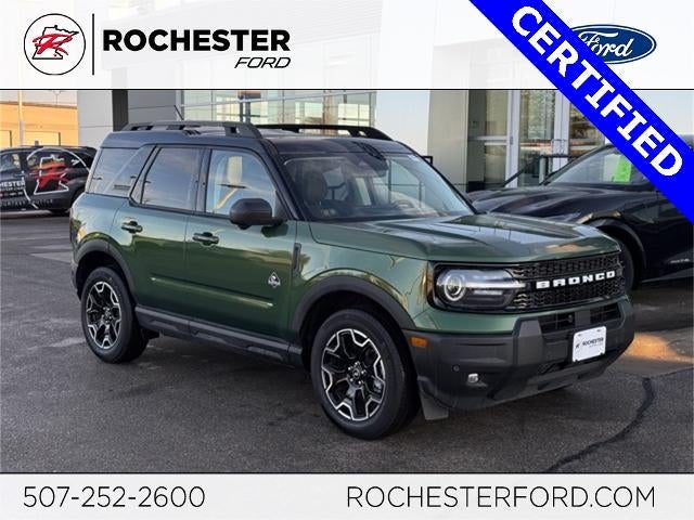 2025 Ford Bronco Sport Outer Banks w/ Power Moonroof + Heated Steering Wheel