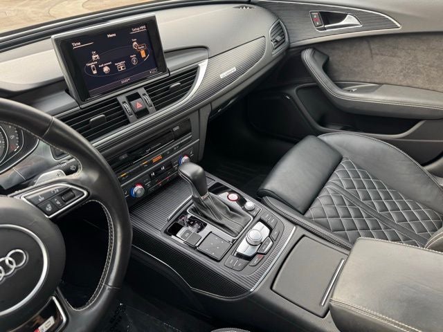 2016 Audi S6 4.0T Prestige Quattro w/ Top View Camera System + Heated Steerin