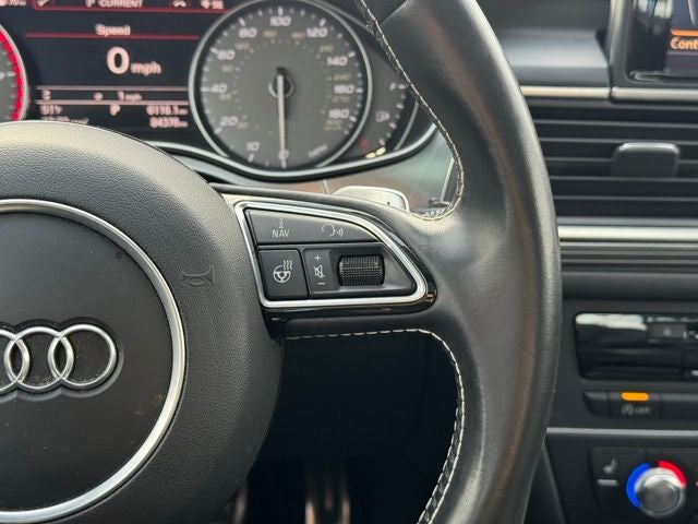 2016 Audi S6 4.0T Prestige Quattro w/ Top View Camera System + Heated Steerin
