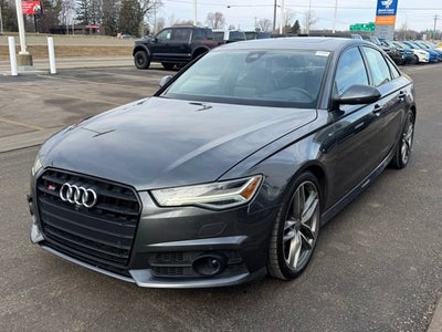 2016 Audi S6 4.0T Prestige Quattro w/ Top View Camera System + Heated Steerin