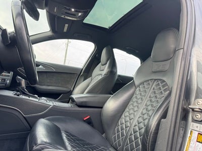 2016 Audi S6 4.0T Prestige Quattro w/ Top View Camera System + Heated Steerin