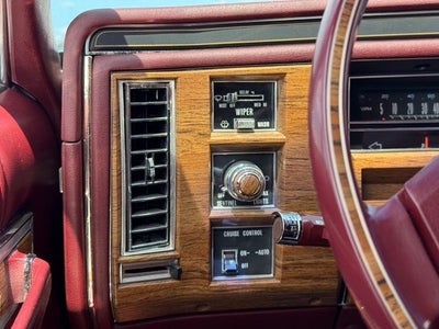 1983 Cadillac DeVille Base