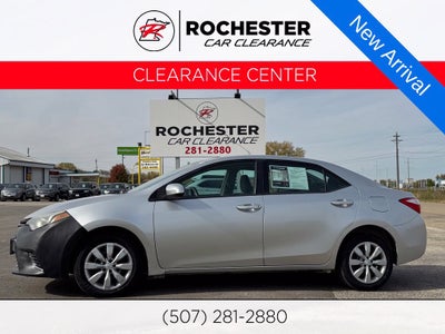 2015 Toyota Corolla LE PRIOR SALVAGE