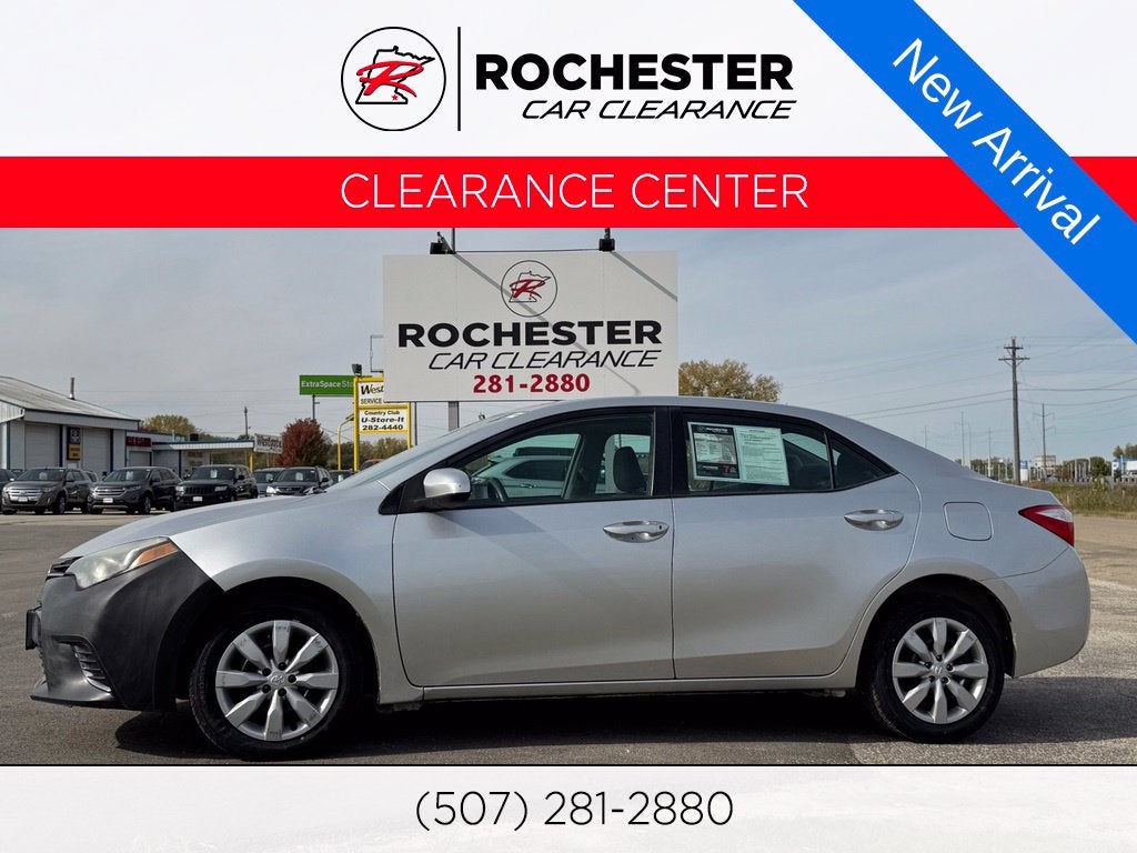 2015 Toyota Corolla LE PRIOR SALVAGE