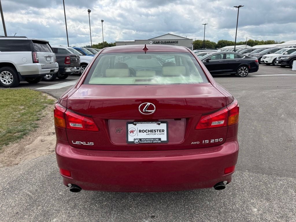 2008 Lexus IS 250 AWD