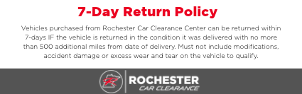 7 Day Return Policy